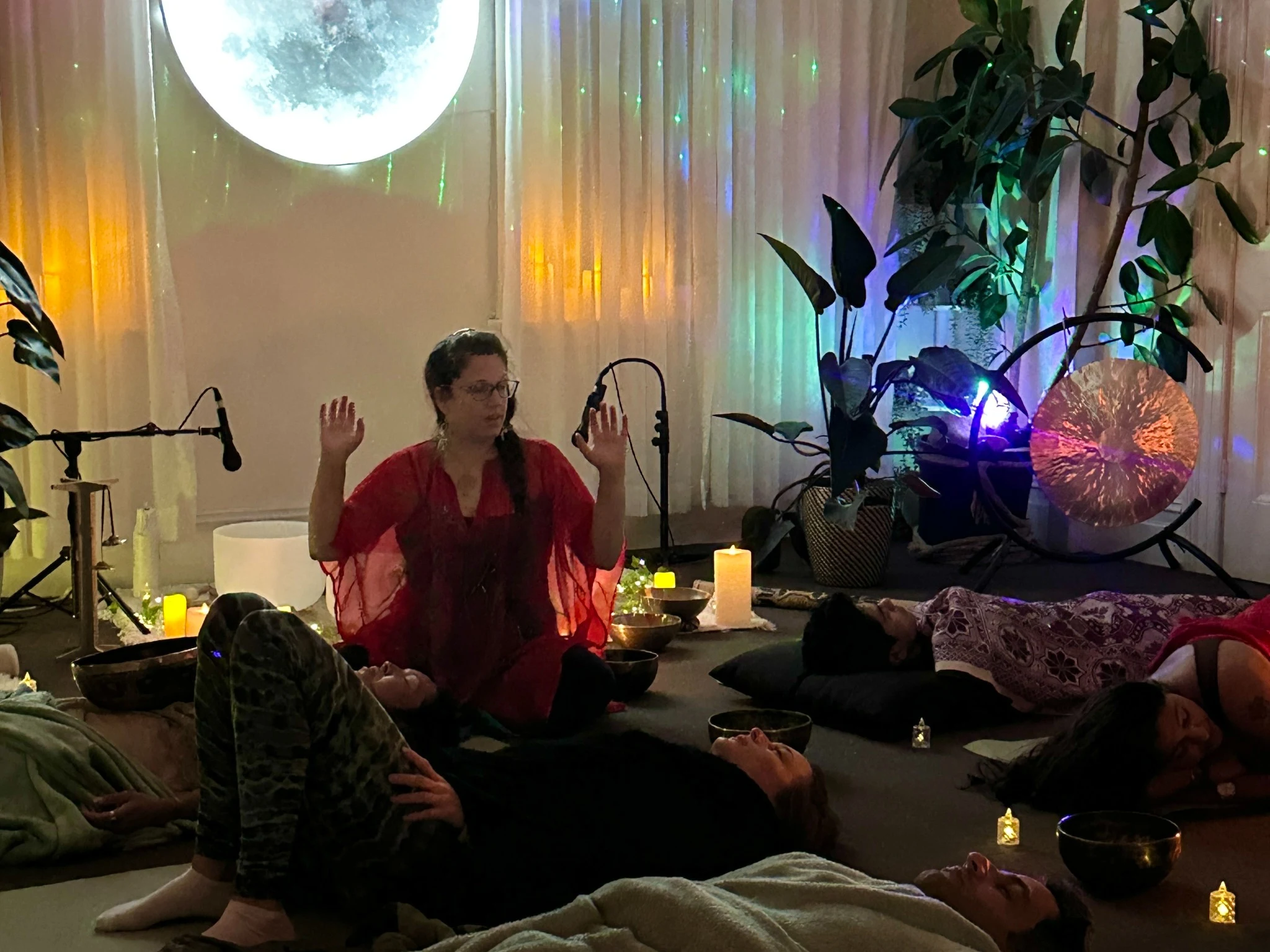 Crystal bowl sound healing training workshop at Mystic Wellness Petersham