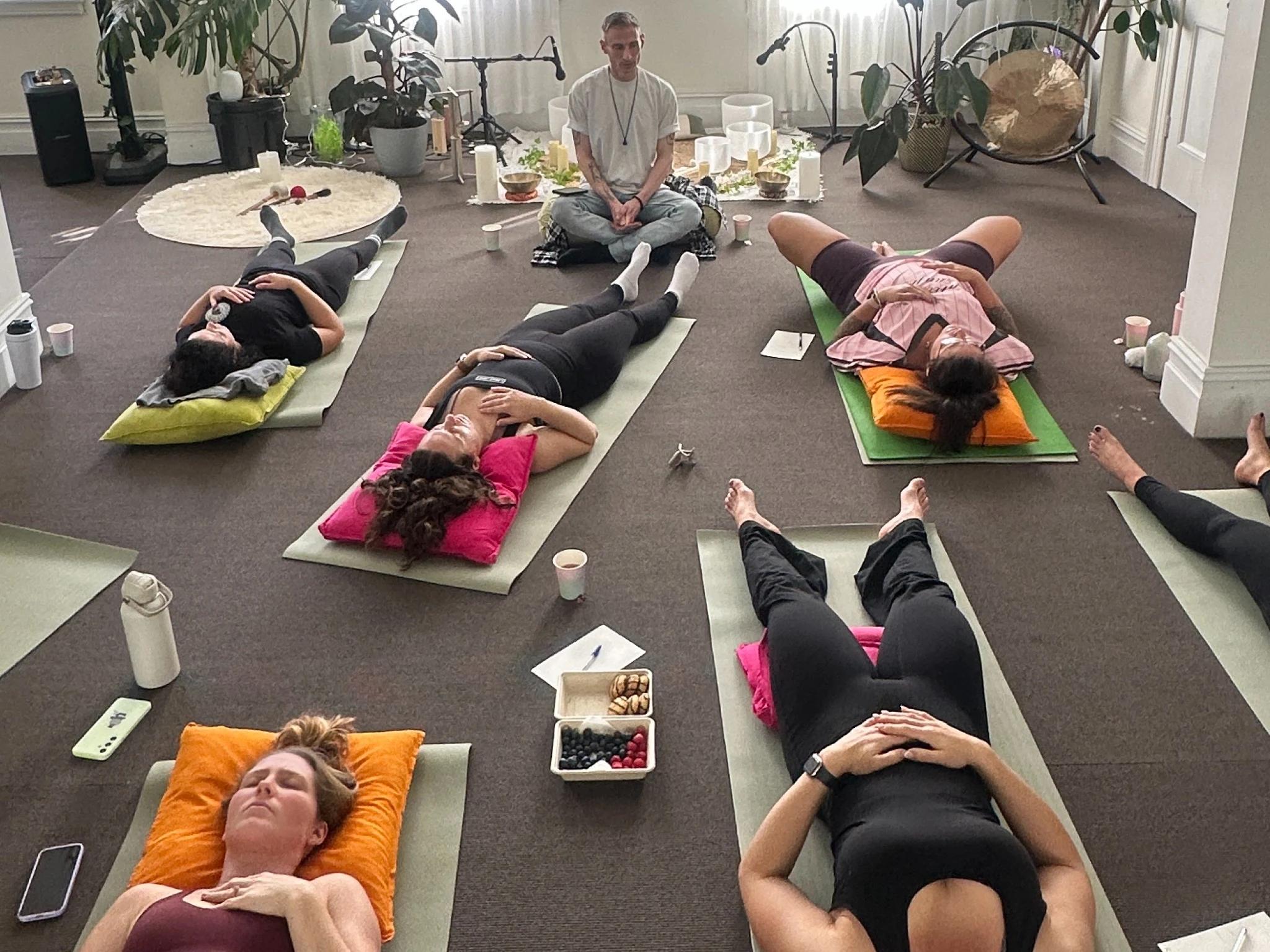 Soulful wellness gathering and community event at Mystic Wellness