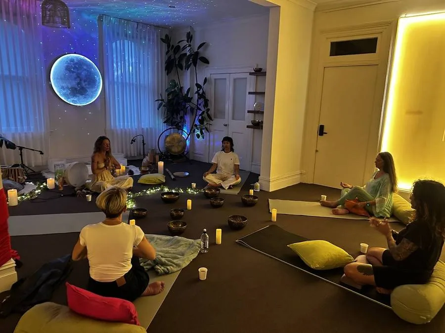 Giada Lovelight event inside Mystic Wellness